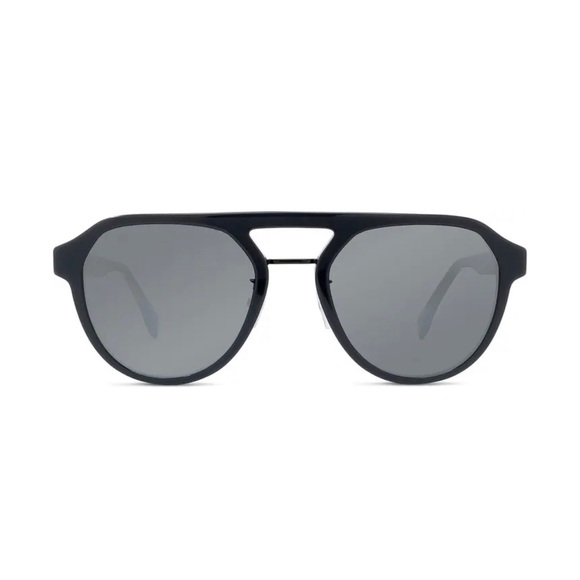 Fendi Accessories Fendi Diagonal 54mm Polarized Aviator Sunglasses